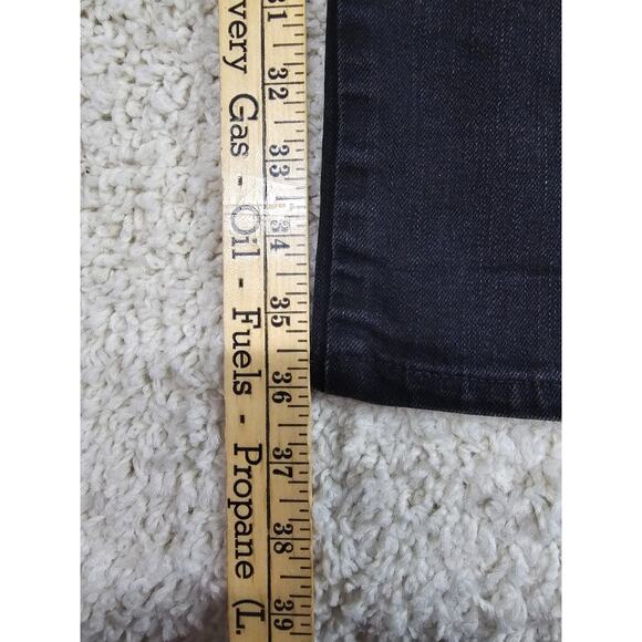 Levi's 505 Straight Leg Jeans 10S Women's Black 30x30 - Picture 2 of 16